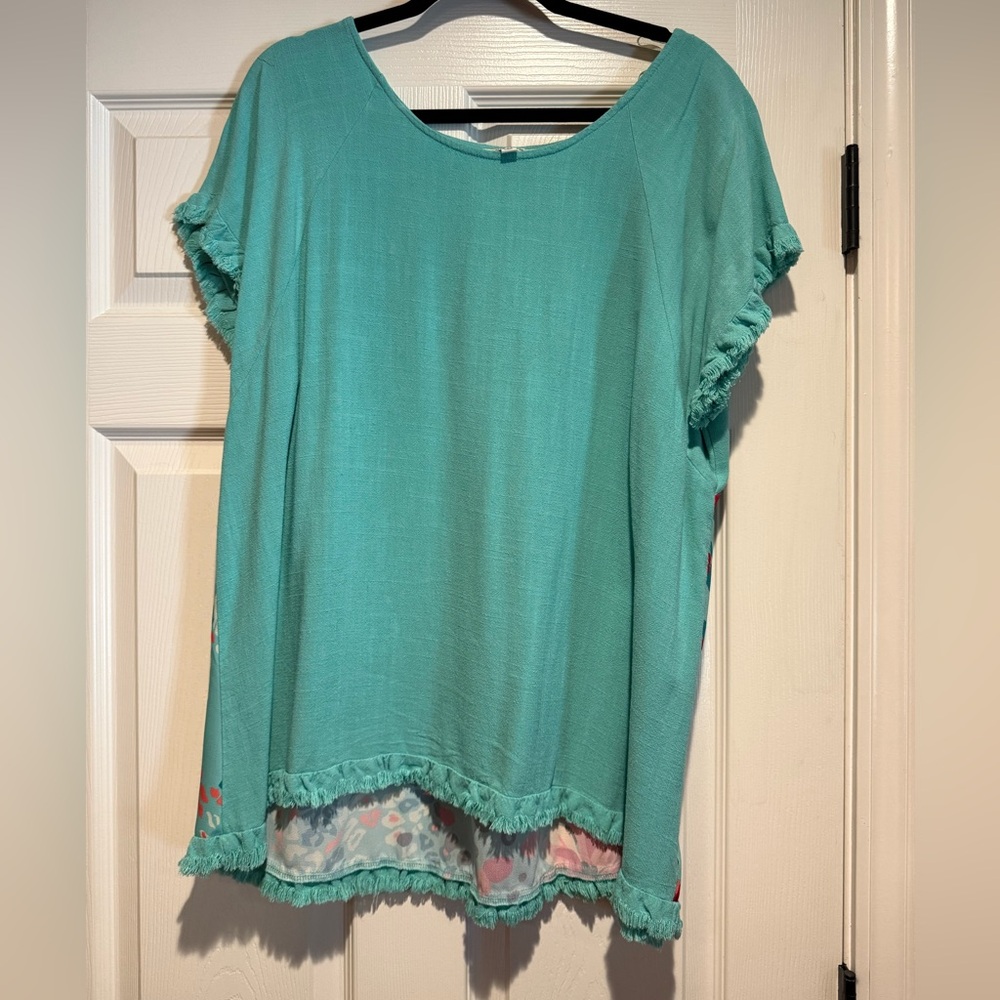 Umgee Teal Women's Top